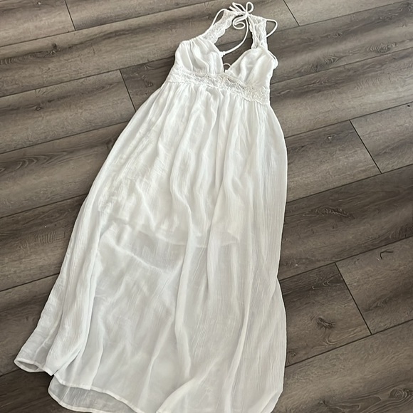 Wishlist Stylish Girl Summer Crochet Maxi Dress small - Picture 3 of 5